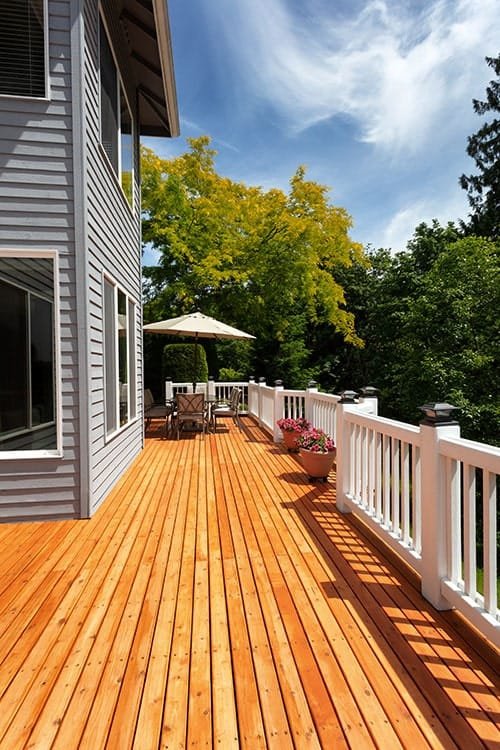 deck painting - brush and beyond painters Vancouver