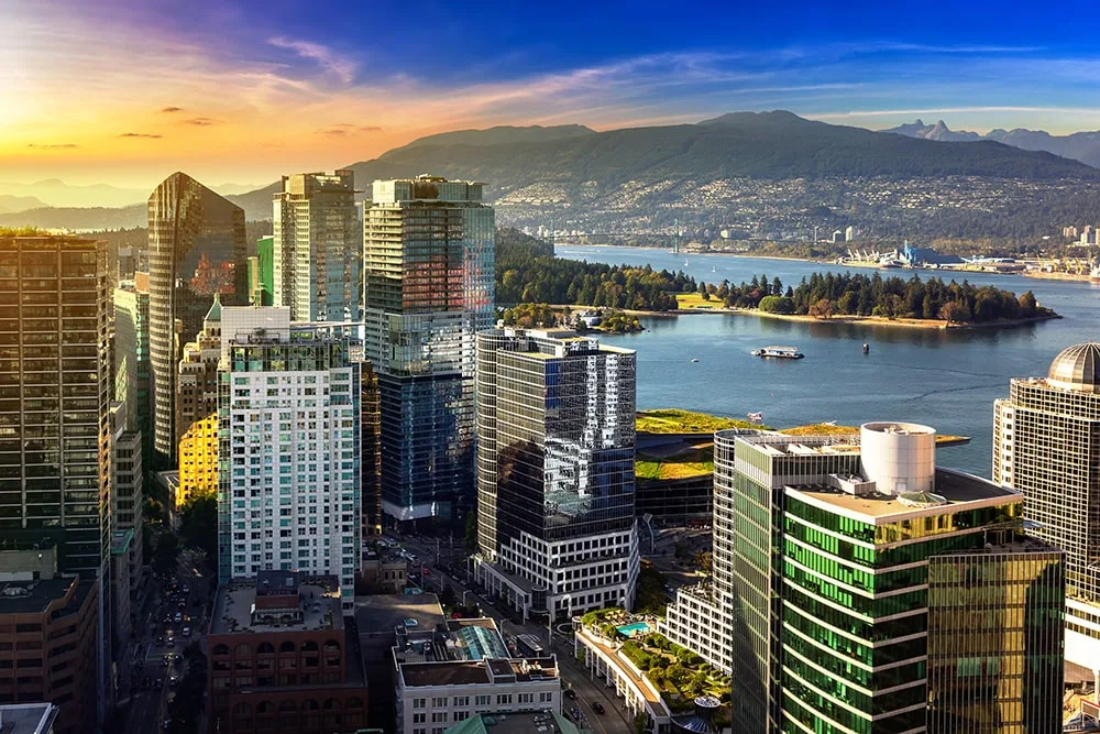 high rises downtown Vancouver, high rise painting contractors
